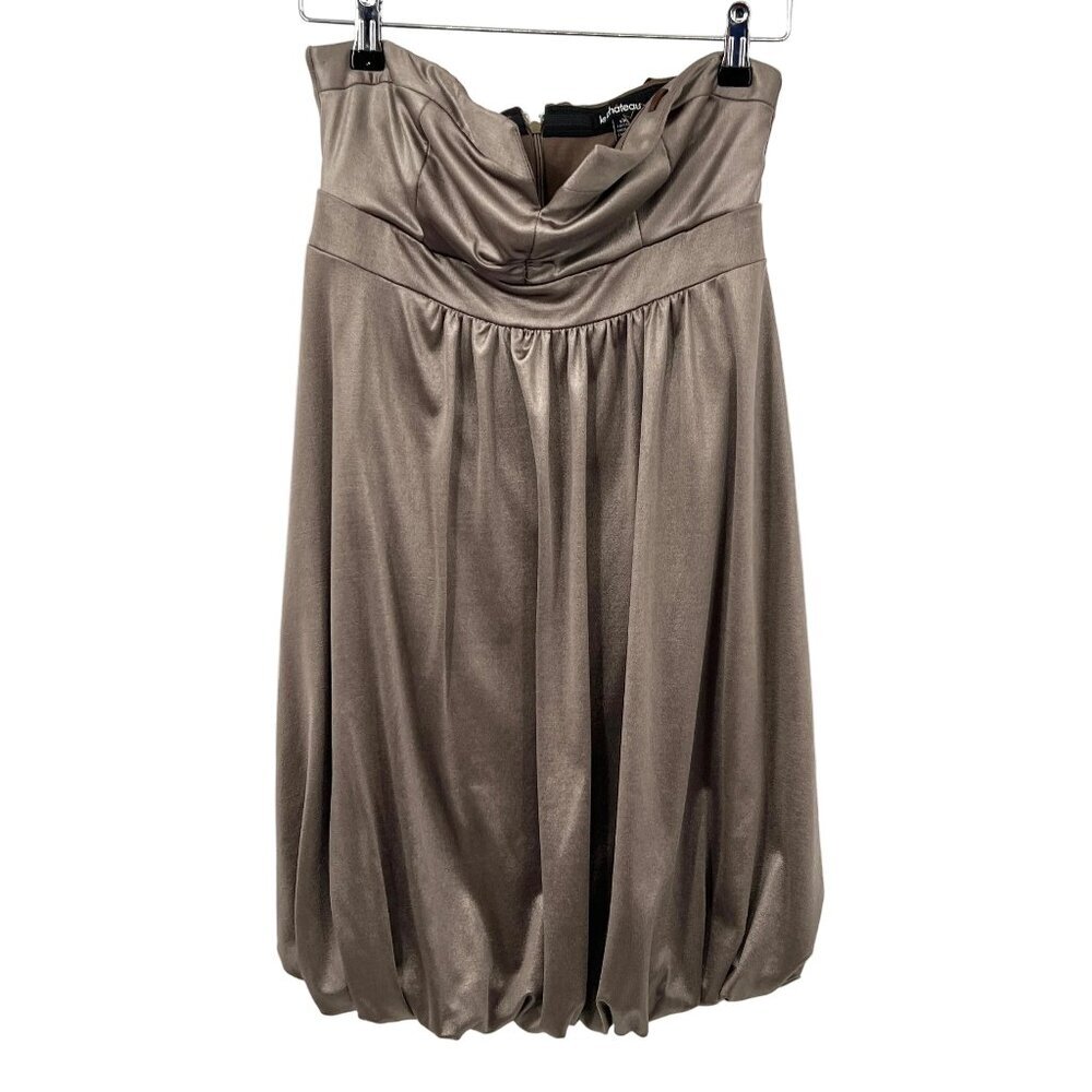 Vintage Le Chateau Strapless Mini Dress